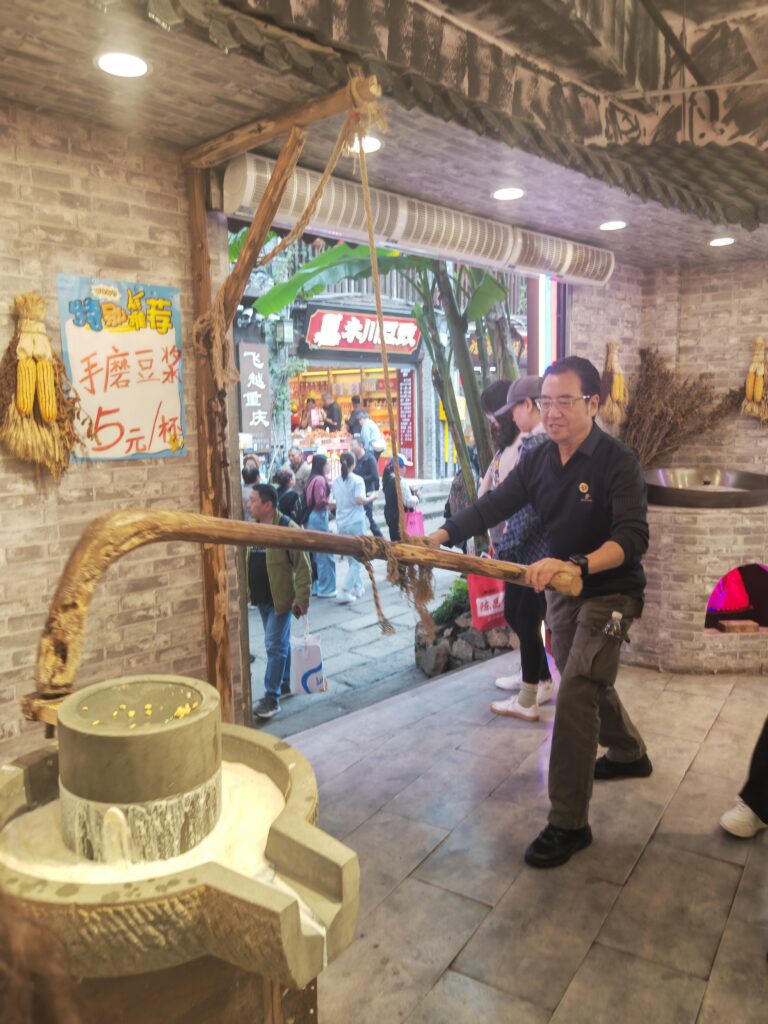 推豆花